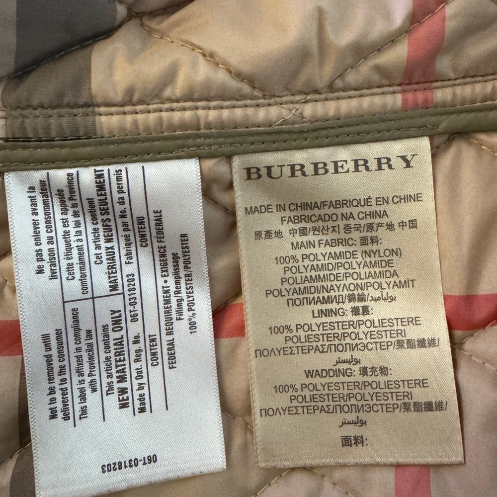Burberry Brit Quilted Jacket - Picture 4 of 16